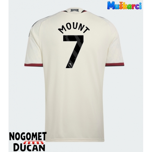 Manchester United Mason Mount #7 Rezervni Dres 2026-27 Kratak Rukav Manchester United Mason Mount #7 Rezervni Dres 2026-27 Kratak Rukav