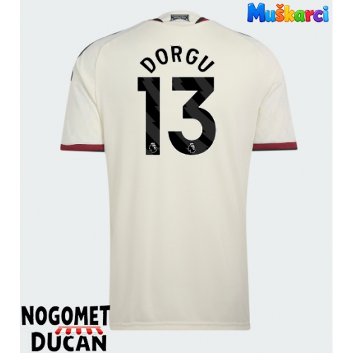 Manchester United Patrick Dorgu #13 Rezervni Dres 2026-27 Kratak Rukav Manchester United Patrick Dorgu #13 Rezervni Dres 2026-27 Kratak Rukav