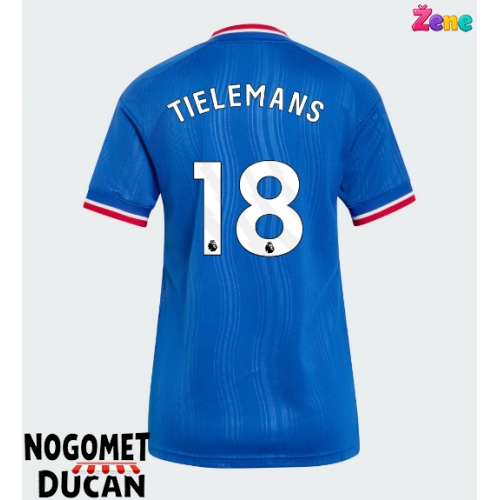 Manchester United Youri Tielemans #18 Gostujuci Dres Ženska 2026-27 Kratak Rukav Manchester United Youri Tielemans #18 Gostujuci Dres Ženska 2026-27 Kratak Rukav