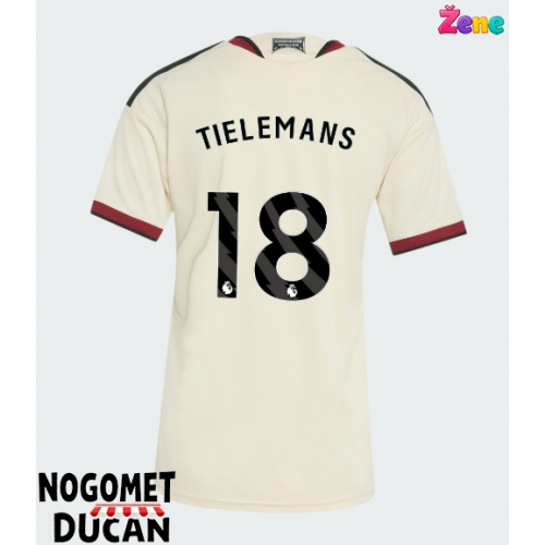 Manchester United Youri Tielemans #18 Rezervni Dres Ženska 2026-27 Kratak Rukav Manchester United Youri Tielemans #18 Rezervni Dres Ženska 2026-27 Kratak Rukav