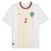 Maroko Achraf Hakimi #2 Gostujuci Dres SP 2026 Kratak Rukav Maroko Achraf Hakimi #2 Gostujuci Dres SP 2026 Kratak Rukav