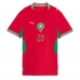 Maroko Ayoub El Kaabi #20 Domaci Dres Ženska SP 2026 Kratak Rukav