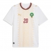 Maroko Ayyoub Bouaddi #6 Gostujuci Dres SP 2026 Kratak Rukav Maroko Ayyoub Bouaddi #6 Gostujuci Dres SP 2026 Kratak Rukav