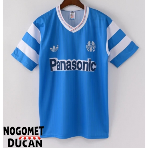 Marseille 1990 Retro Gostujuci Dres Kratak Rukav Marseille 1990 Retro Gostujuci Dres Kratak Rukav