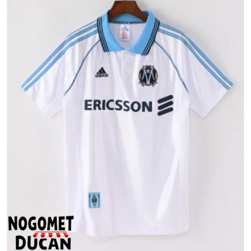 Marseille 1998-1999 Retro Domaci Dres Kratak Rukav Marseille 1998-1999 Retro Domaci Dres Kratak Rukav