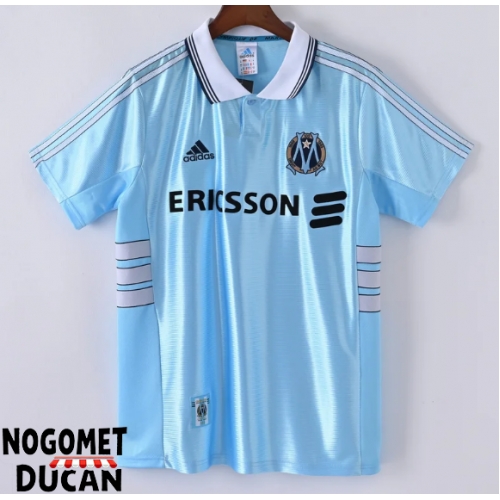 Marseille 1998-1999 Retro Gostujuci Dres Kratak Rukav Marseille 1998-1999 Retro Gostujuci Dres Kratak Rukav