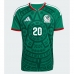 Meksiko Johan Vasquez #5 Domaci Dres SP 2026 Kratak Rukav Meksiko Johan Vasquez #5 Domaci Dres SP 2026 Kratak Rukav
