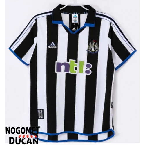Newcastle United 2000-2001 Retro Domaci Dres Kratak Rukav Newcastle United 2000-2001 Retro Domaci Dres Kratak Rukav