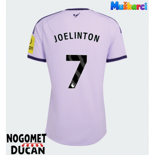 Newcastle United Joelinton #7 Rezervni Dres 2026-27 Kratak Rukav Newcastle United Joelinton #7 Rezervni Dres 2026-27 Kratak Rukav