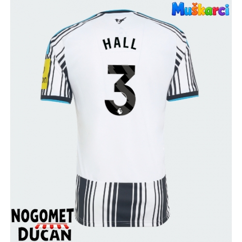 Newcastle United Lewis Hall #3 Domaci Dres 2026-27 Kratak Rukav Newcastle United Lewis Hall #3 Domaci Dres 2026-27 Kratak Rukav