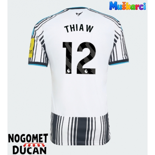 Newcastle United Malick Thiaw #12 Domaci Dres 2026-27 Kratak Rukav Newcastle United Malick Thiaw #12 Domaci Dres 2026-27 Kratak Rukav
