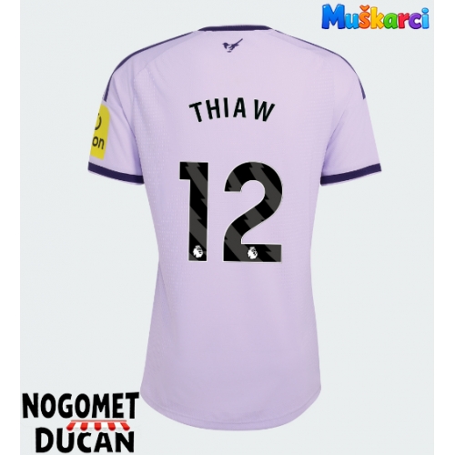 Newcastle United Malick Thiaw #12 Rezervni Dres 2026-27 Kratak Rukav Newcastle United Malick Thiaw #12 Rezervni Dres 2026-27 Kratak Rukav