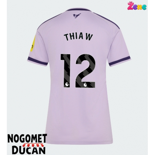 Newcastle United Malick Thiaw #12 Rezervni Dres Ženska 2026-27 Kratak Rukav Newcastle United Malick Thiaw #12 Rezervni Dres Ženska 2026-27 Kratak Rukav