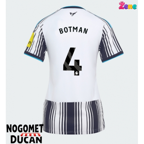 Newcastle United Sven Botman #4 Domaci Dres Ženska 2026-27 Kratak Rukav Newcastle United Sven Botman #4 Domaci Dres Ženska 2026-27 Kratak Rukav
