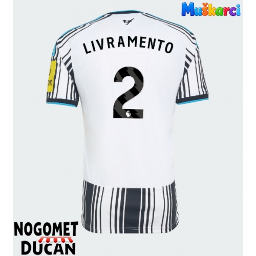 Newcastle United Tino Livramento #2 Domaci Dres 2026-27 Kratak Rukav Newcastle United Tino Livramento #2 Domaci Dres 2026-27 Kratak Rukav