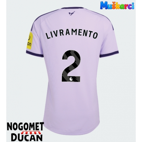 Newcastle United Tino Livramento #2 Rezervni Dres 2026-27 Kratak Rukav Newcastle United Tino Livramento #2 Rezervni Dres 2026-27 Kratak Rukav