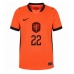 Nizozemska Denzel Dumfries #22 Domaci Dres SP 2026 Kratak Rukav Nizozemska Denzel Dumfries #22 Domaci Dres SP 2026 Kratak Rukav