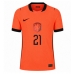 Nizozemska Frenkie de Jong #21 Domaci Dres SP 2026 Kratak Rukav Nizozemska Frenkie de Jong #21 Domaci Dres SP 2026 Kratak Rukav