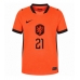 Nizozemska Frenkie de Jong #21 Domaci Dres Ženska SP 2026 Kratak Rukav