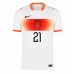 Nizozemska Frenkie de Jong #21 Gostujuci Dres SP 2026 Kratak Rukav Nizozemska Frenkie de Jong #21 Gostujuci Dres SP 2026 Kratak Rukav