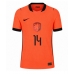 Nizozemska Tijjani Reijnders #14 Domaci Dres SP 2026 Kratak Rukav Nizozemska Tijjani Reijnders #14 Domaci Dres SP 2026 Kratak Rukav