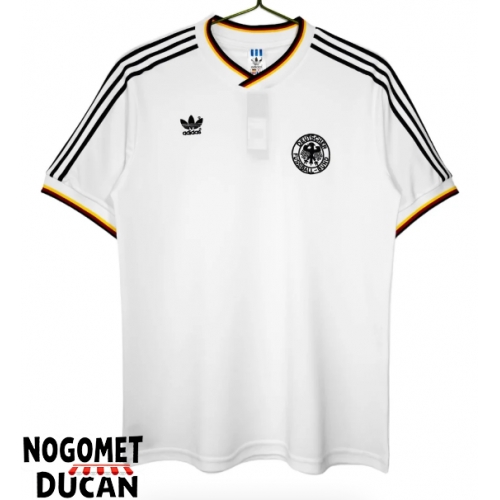 Njemačka 1986 Retro Domaci Dres Kratak Rukav Njemačka 1986 Retro Domaci Dres Kratak Rukav