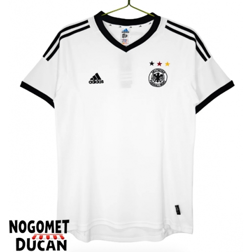 Njemačka 2002-2003 Retro Domaci Dres Kratak Rukav Njemačka 2002-2003 Retro Domaci Dres Kratak Rukav
