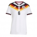 Njemačka Joshua Kimmich #6 Domaci Dres Ženska SP 2026 Kratak Rukav Njemačka Joshua Kimmich #6 Domaci Dres Ženska SP 2026 Kratak Rukav