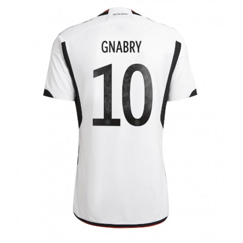 Njemačka Serge Gnabry #10 Domaci Dres SP 2022 Kratak Rukav