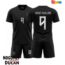 Norveška Erling Haaland #9 Gostujuci Dres za djecu SP 2026 Kratak Rukav (+ Kratke hlače)