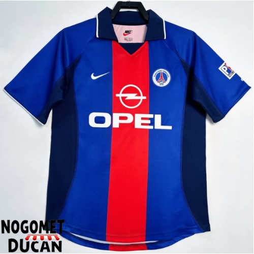 Paris Saint-Germain 2000-2001 Retro Domaci Dres Kratak Rukav Paris Saint-Germain 2000-2001 Retro Domaci Dres Kratak Rukav