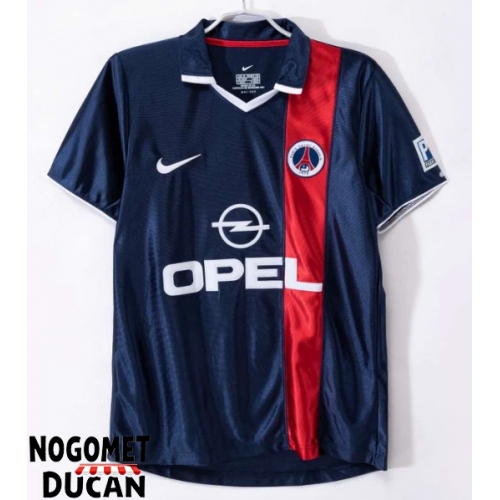 Paris Saint-Germain 2001-2002 Retro Domaci Dres Kratak Rukav Paris Saint-Germain 2001-2002 Retro Domaci Dres Kratak Rukav