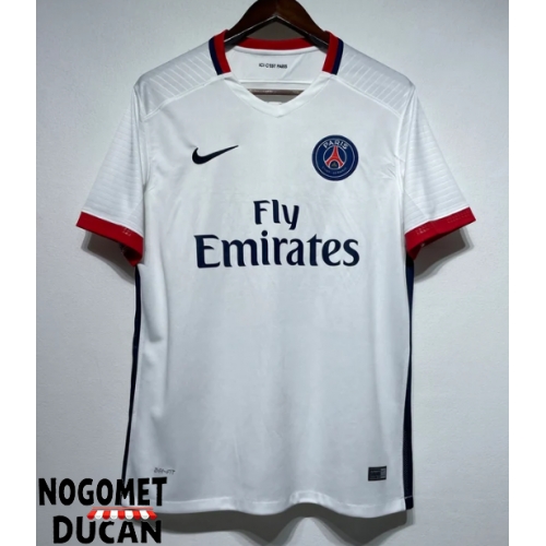 Paris Saint-Germain 2015-2016 Retro Gostujuci Dres Kratak Rukav Paris Saint-Germain 2015-2016 Retro Gostujuci Dres Kratak Rukav