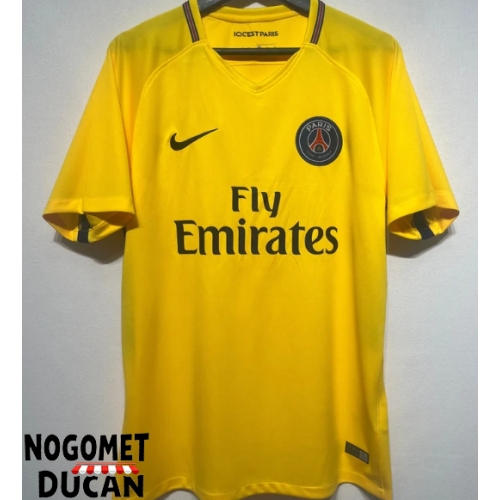 Paris Saint-Germain 2017-2018 Retro Gostujuci Dres Kratak Rukav Paris Saint-Germain 2017-2018 Retro Gostujuci Dres Kratak Rukav