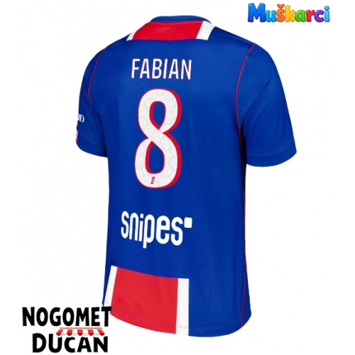 Paris Saint-Germain Fabian Ruiz #8 Domaci Dres 2026-27 Kratak Rukav Paris Saint-Germain Fabian Ruiz #8 Domaci Dres 2026-27 Kratak Rukav