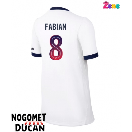 Paris Saint-Germain Fabian Ruiz #8 Gostujuci Dres Ženska 2026-27 Kratak Rukav Paris Saint-Germain Fabian Ruiz #8 Gostujuci Dres Ženska 2026-27 Kratak Rukav