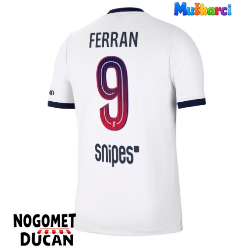 Paris Saint-Germain Ferran Torres #9 Gostujuci Dres 2026-27 Kratak Rukav Paris Saint-Germain Ferran Torres #9 Gostujuci Dres 2026-27 Kratak Rukav
