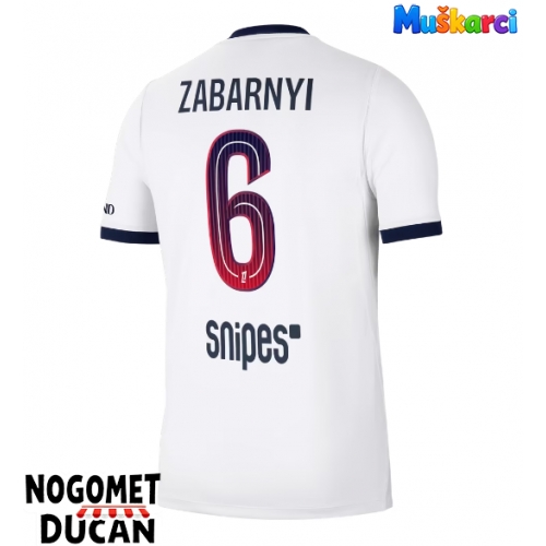 Paris Saint-Germain Ilya Zabarnyi #6 Gostujuci Dres 2026-27 Kratak Rukav Paris Saint-Germain Ilya Zabarnyi #6 Gostujuci Dres 2026-27 Kratak Rukav
