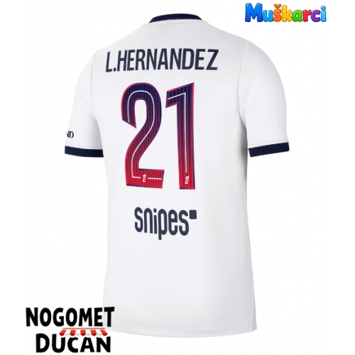 Paris Saint-Germain Lucas Hernandez #21 Gostujuci Dres 2026-27 Kratak Rukav Paris Saint-Germain Lucas Hernandez #21 Gostujuci Dres 2026-27 Kratak Rukav
