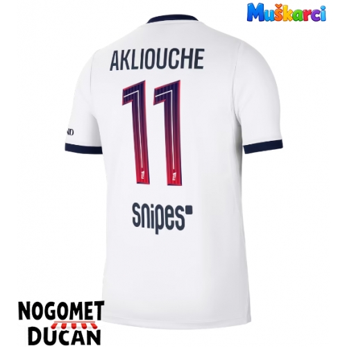 Paris Saint-Germain Maghnes Akliouche #11 Gostujuci Dres 2026-27 Kratak Rukav Paris Saint-Germain Maghnes Akliouche #11 Gostujuci Dres 2026-27 Kratak Rukav