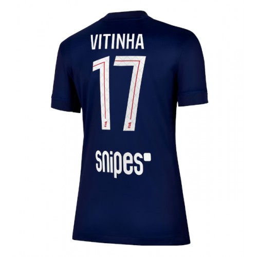 Paris Saint-Germain Vitinha #17 Domaci Dres Ženska 2025-26 Kratak Rukav Paris Saint-Germain Vitinha #17 Domaci Dres Ženska 2025-26 Kratak Rukav