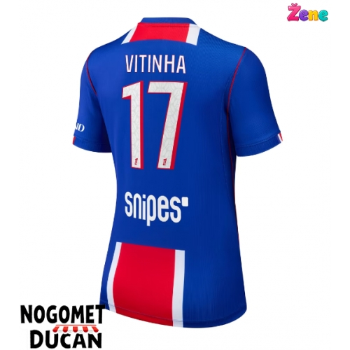 Paris Saint-Germain Vitinha #17 Domaci Dres Ženska 2026-27 Kratak Rukav Paris Saint-Germain Vitinha #17 Domaci Dres Ženska 2026-27 Kratak Rukav