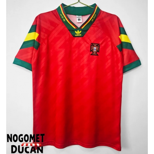 Portugal 1992 Retro Domaci Dres Kratak Rukav Portugal 1992 Retro Domaci Dres Kratak Rukav