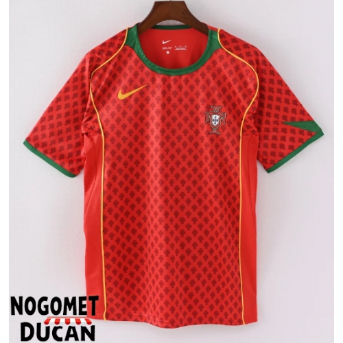 Portugal 2004 Retro Domaci Dres Kratak Rukav Portugal 2004 Retro Domaci Dres Kratak Rukav