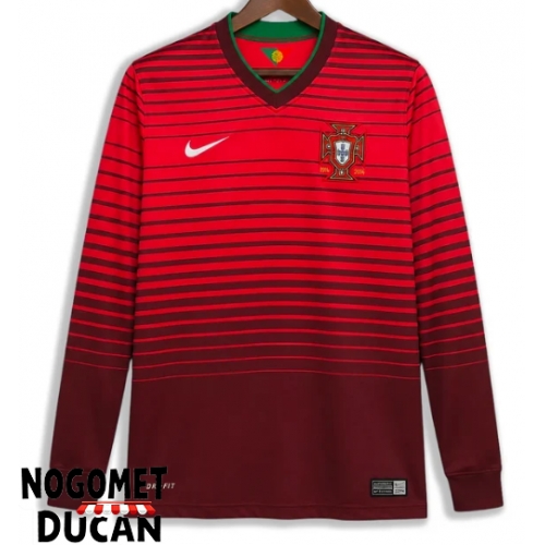 Portugal 2014 Retro Domaci Dres Dugi Rukav Portugal 2014 Retro Domaci Dres Dugi Rukav