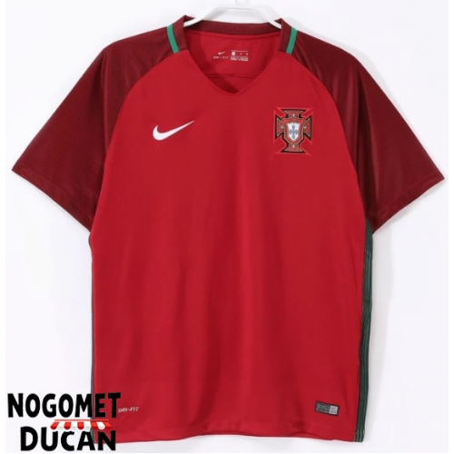 Portugal 2016 Retro Domaci Dres Kratak Rukav Portugal 2016 Retro Domaci Dres Kratak Rukav