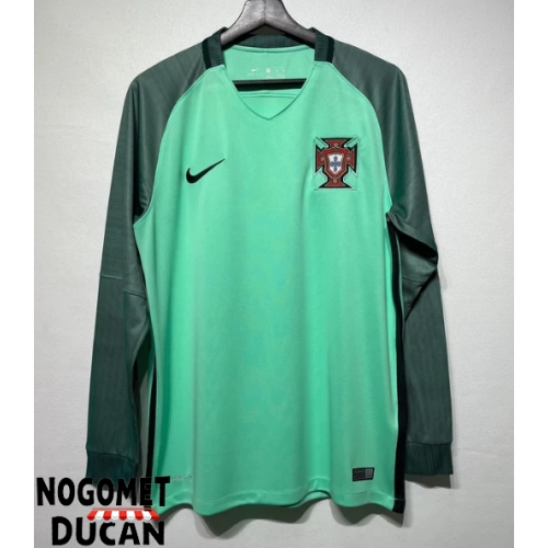 Portugal 2016 Retro Gostujuci Dres Dugi Rukav Portugal 2016 Retro Gostujuci Dres Dugi Rukav