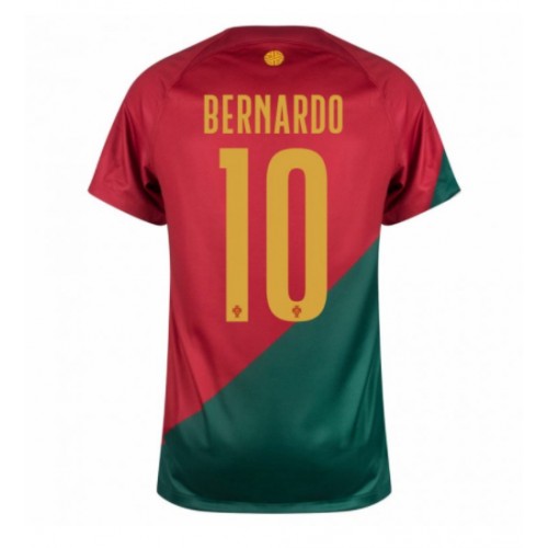 Portugal Bernardo Silva #10 Domaci Dres SP 2022 Kratak Rukav