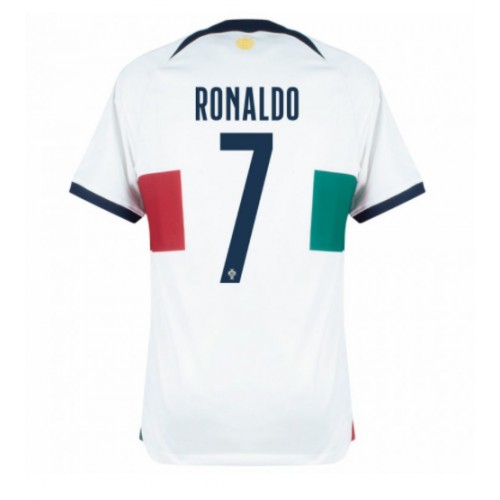Portugal Cristiano Ronaldo #7 Gostujuci Dres SP 2022 Kratak Rukav