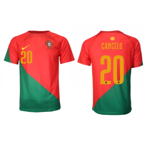 Portugal Joao Cancelo #20 Domaci Dres SP 2022 Kratak Rukav